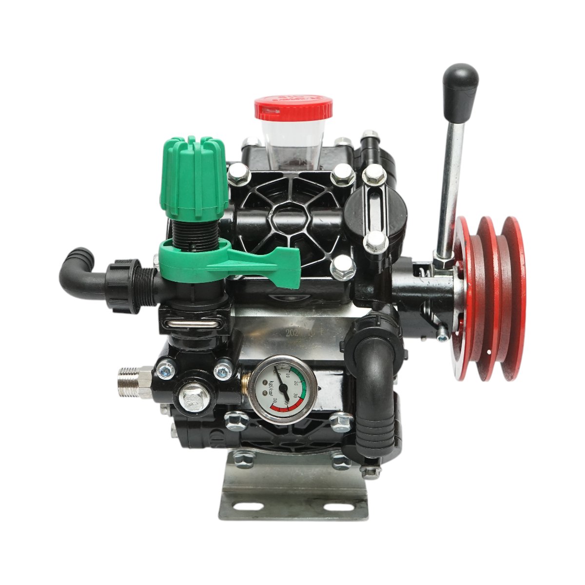Pompa diafragmatica 7.5CP/5.5KW cu 4 membrane, debit 60L/min, presiune 30 bar, viteza 500-600 r/min